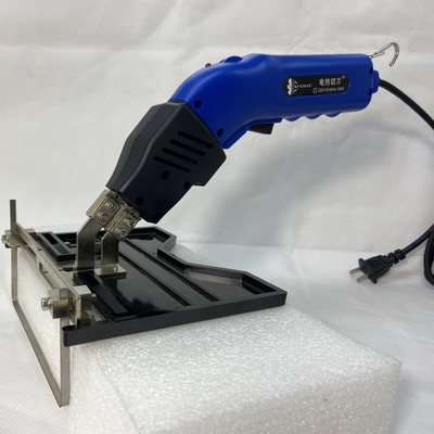 スポンジ 泡切断器 ナイフ 空気冷却 電源 家庭用 ハンドホルダー DIY 熱熱 150W 220V EUプラグ 電動 切断 溝 EVA