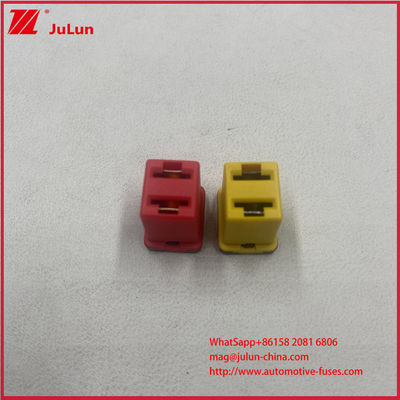 0895040.Z Series Low Back JCASE Rated 58V PEC 50A 60A   Blade Fuse 32VDC 58VDC J Case M Type Auto Fuse Slow Blow Box Type Square