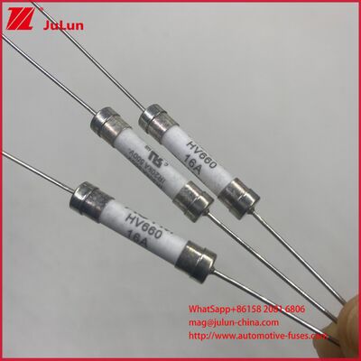セラミック 6*30mm 500VDC 25A 30A 車載ヒューズ 推奨トルクと性能を提供 ISO8820準拠 自動車回路の安全に最適