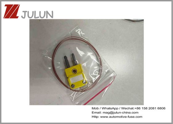 オメガの黄色い熱電対コネクターKのタイプ温度測定ワイヤー プラグのソケットSMPW-K-Mのコネクター