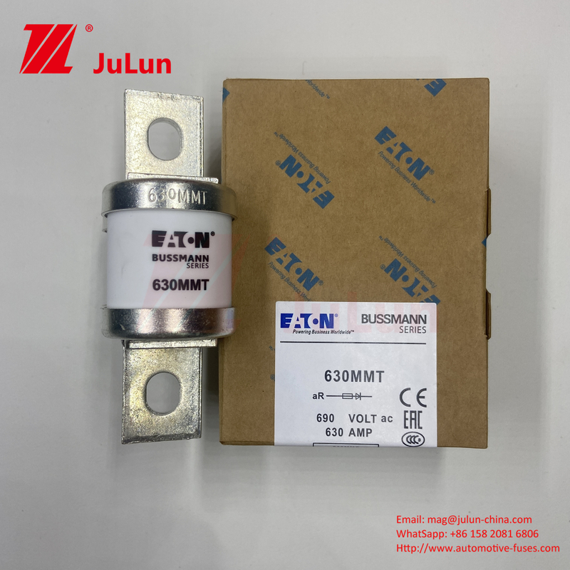 690V セラミック自動車ファイューズ M6/M8 ツインフラットプレートボルトタイプ 0.43kg 重量ファイューズソリューション