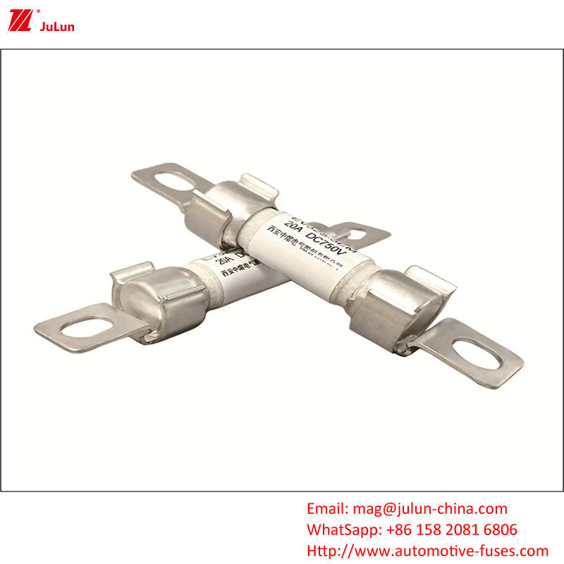 電気自動車用 750V DC 10A-50A ボルトスクリュー型ファイューズ