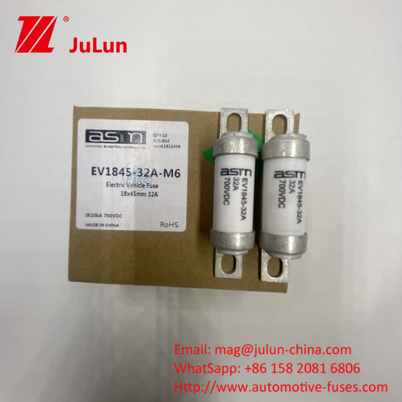 20A 700VDC 10KA EV HEV 電動車両 ボルトファイューズ 700VDC 保護螺栓 M8 M6