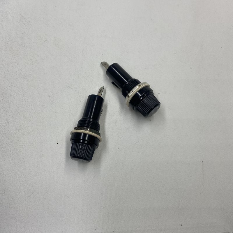 10A 250VDC ガラスのシューズホルダー 6x30mm チューブシューズ用 メカニカル・電気用 電気室機械・設備