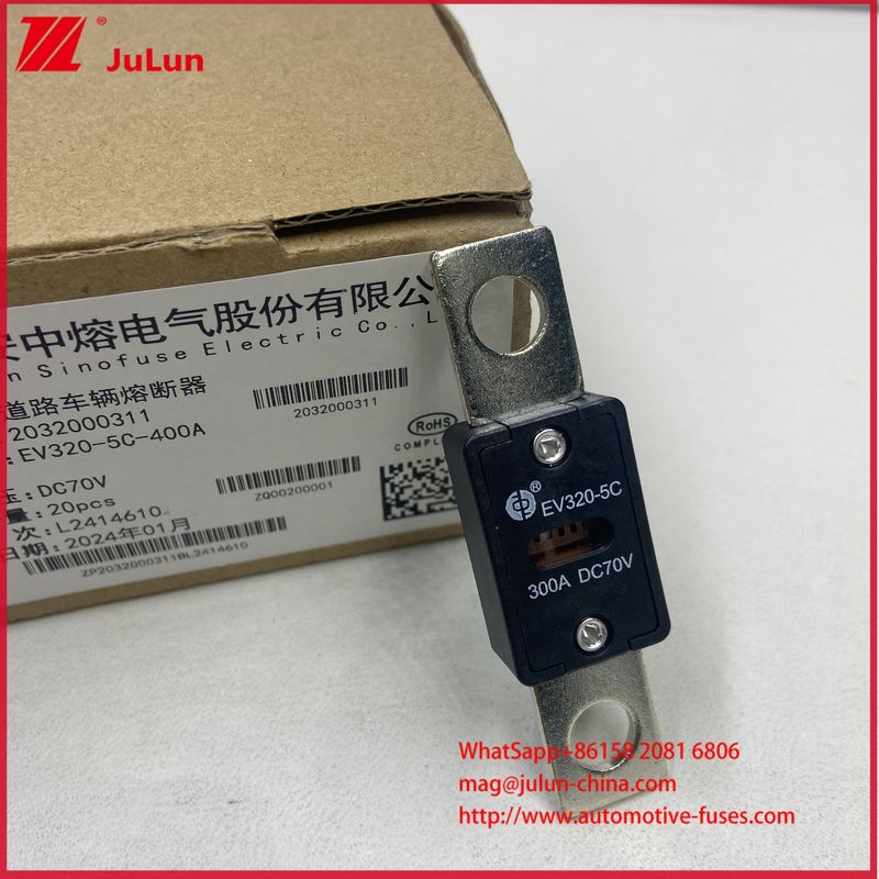 EV320-5C 5X 300A 125A DC70V 電気自動車用ファイューズ ヨーロッパにおける電力アプリケーションとソリューション
