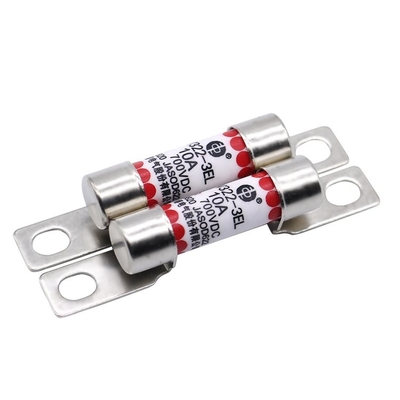 EV322 3ELの電気自動車のヒューズ10A 16A 20A 25A 32A 700VDCはタイプ円形の管をボルトで固定した