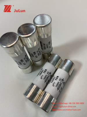 光起電バス箱のための1500VDC太陽PVのヒューズ20A円柱14*51mm
