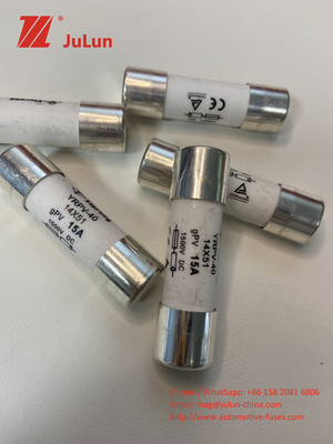 25A太陽PVの陶磁器の光起電ヒューズ バス箱1500VDC
