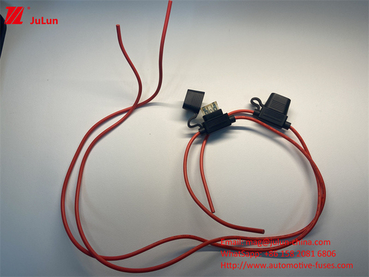 防水 ブレードファイューズホルダー 250V 300V 40A 50A ケーブル付き