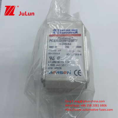 Ferraz D300084 セラミック 車両ファイューズ 1250A 690V 200KA DC 欠陥電流