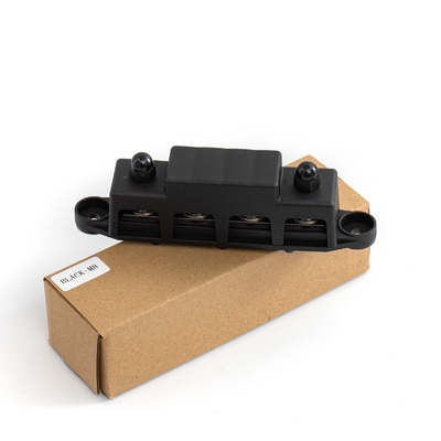 12V 250A 4 ポスト バスバー バス バース 配電ブロック W/カバー 5/16