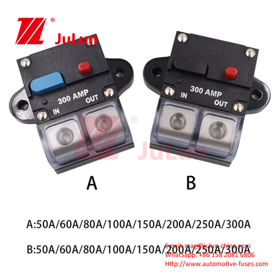300A 48VDC 多回路断片 高電流 過負荷保護器 自動車オーディオ リトロフィット 100A 復元回路断片