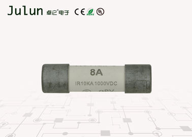 8 Ampの陶磁器の高圧ヒューズ10x38mm 1000v Dcの速い切口の無鉛材料