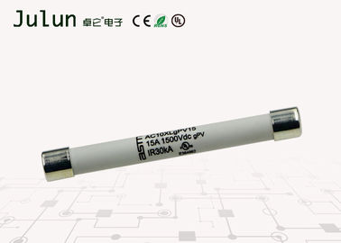 評価される光起電Dcの高圧ヒューズ1500のボルト10x85mmの30 KA容量を壊します