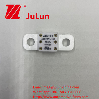車両の電気システム ASTM 20200-400A 150VDC セラミック自動車ファイューズ 電気特性 1.0In 4時間 3.0In 10s マックス