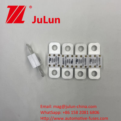 A202001-300A 150VDC セラミック自動車ファイューズ 電流100A 150A 200A 250A 300A 350A 400A 500Aと穴距離39mm