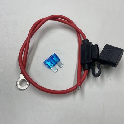 12V 16AWG 防水 標準 自動車 ファイューズ ホール ワイヤ 線内 ファイューズ ホール ケーブル