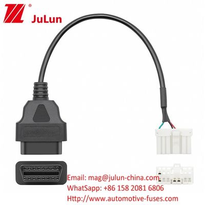 テスラモデルS/X OBD2 12PIN カーワイヤリングハーネス診断変換ケーブル