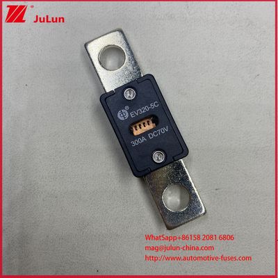 100A DC70V 最先端の電気自動車ファイューズ EV320-5C 5X 150A 300A DC70V セラミックボディ素材と最大断片電流6KAの急速充電