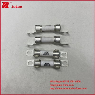 電気自動車 HEV 定格電圧 / 遮断定格 DC500V/20KA ASTM HV150 30A 20A DC500V 20KA ボルトヒューズ（保護付き）