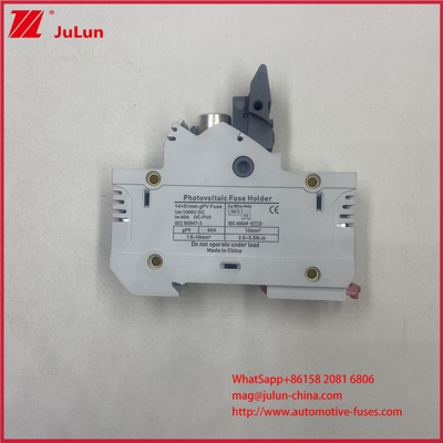 14*51mm gPV 1000VDC 50A FUSE 耐久型PV光伏ファイューズホルダー ソーラーアプリケーションとパネルの断片