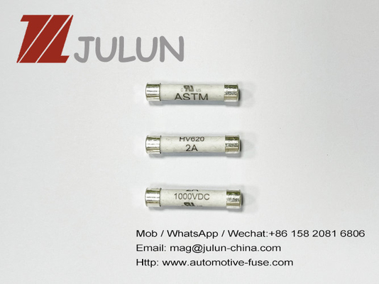 6x30mm 1000VDC/ACデジタル計器のための速い代理の陶磁器の管のヒューズ