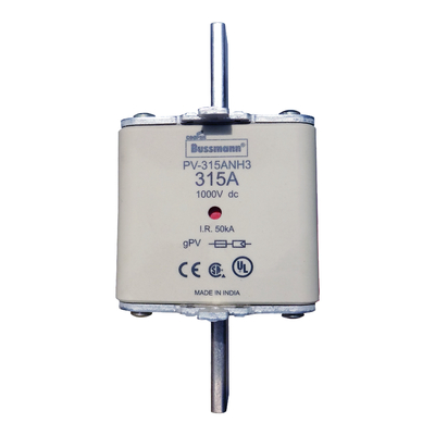 IEC 1000V DC 50 - 160A光起電スクリーンのヒューズ