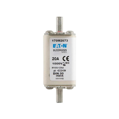 DIN43620 1000V 20-225Aの正方形Fuse170m2673/170m2685モデル